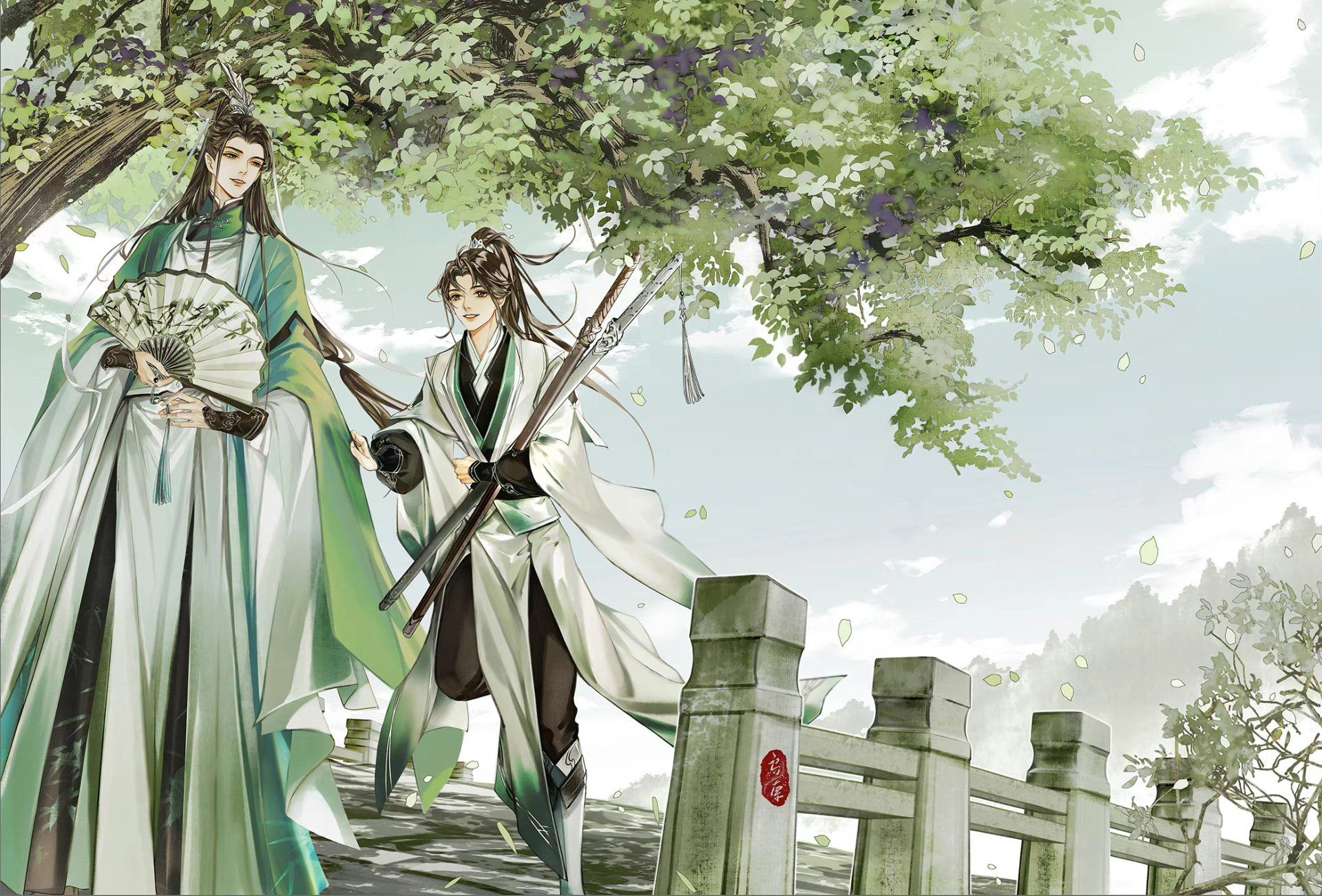 1920x1301 Luo BingHe & Shen QingQiu