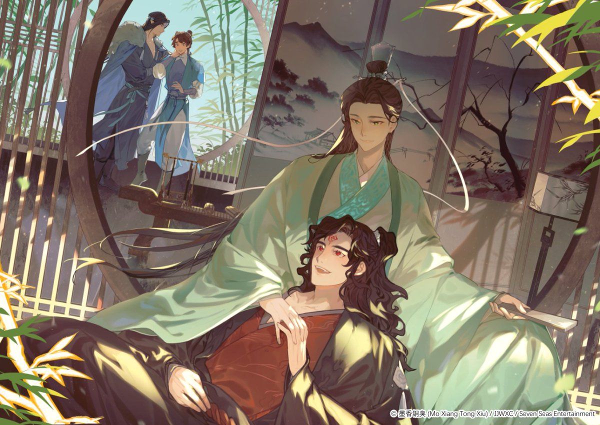 1200x850 St. On X: I Drew The Illustration For Scum Villain's Self Saving System Vol 4 B&amp;N Exclusive Edition's Foldout Insert! Thank You So Much Seven Seas For The Opportunity☺️ ❤️