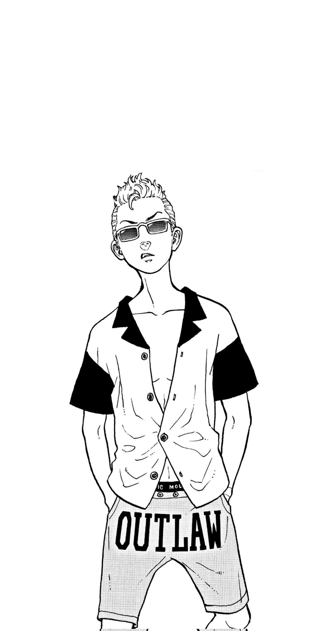 1026x2048 X 上的byul：「takemichi hanagaki wallpaper #takemichi #hanagaki #TokyoRevengers #manga 」 / X