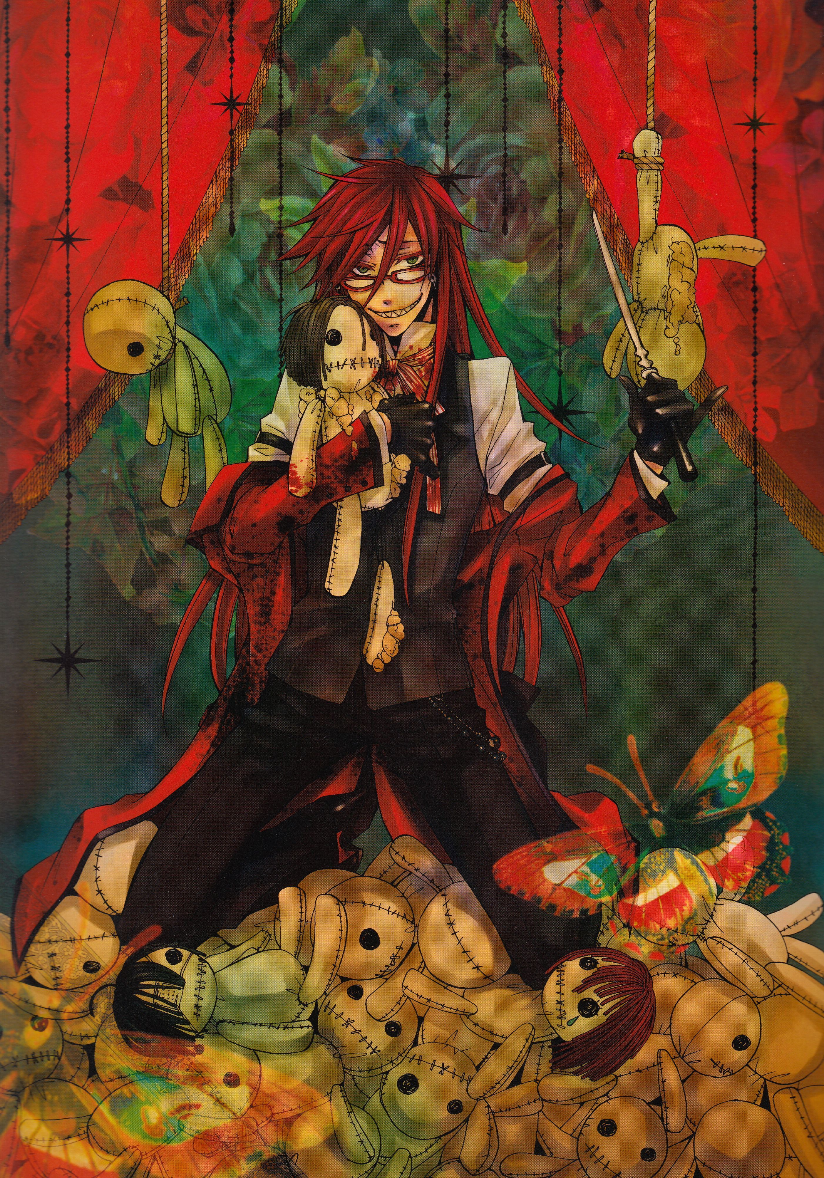 2804x4010 Grell Sutcliff Wallpaper by Toboso Yana Anime Image Board