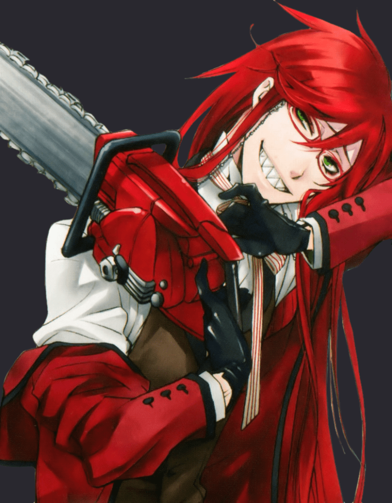 785x1006 Grell Sutcliff Kuroshitsuji Black Butler Minecraft Skin
