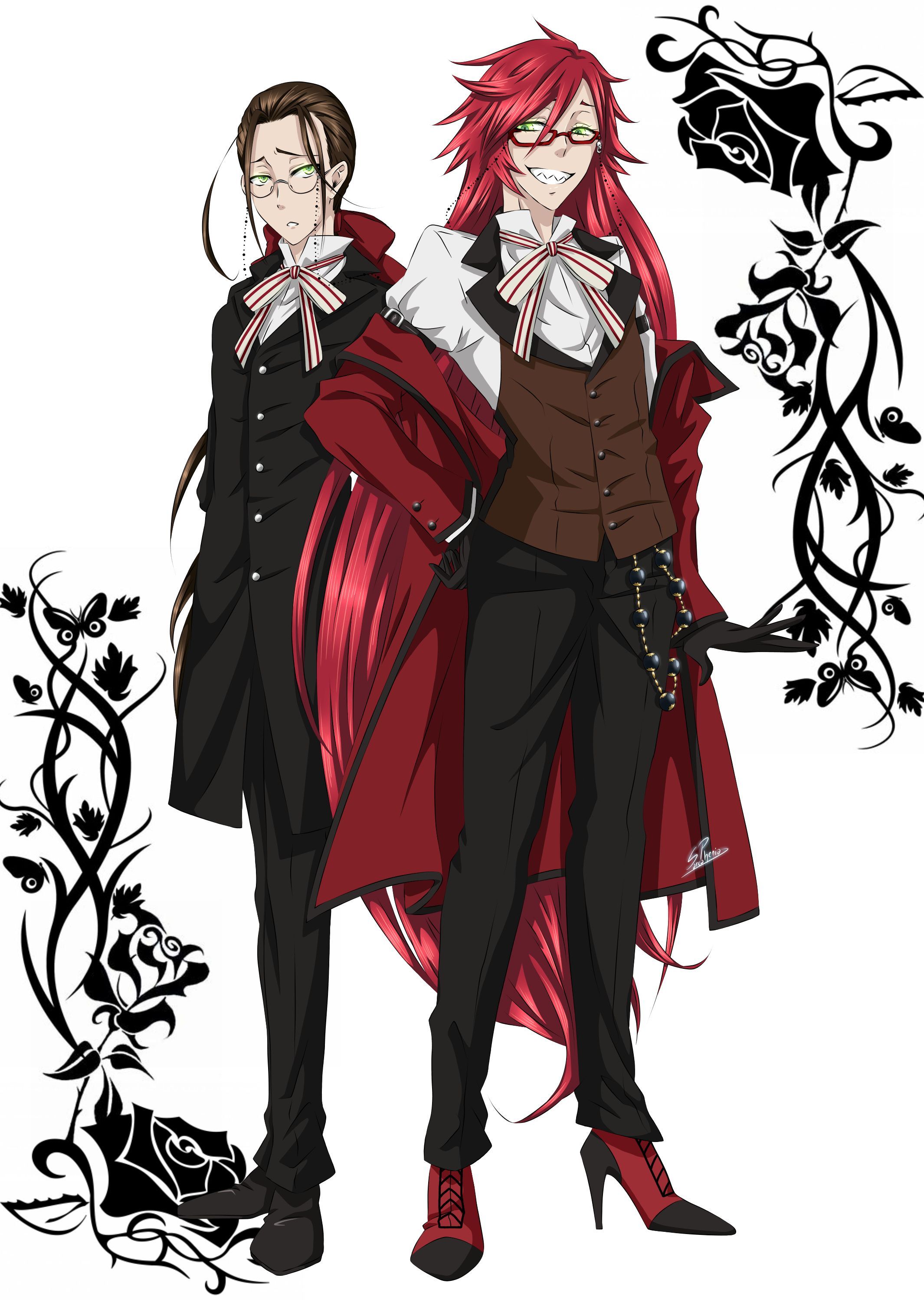 2130x2995 Grell Sutcliff Wallpaper (image inside)