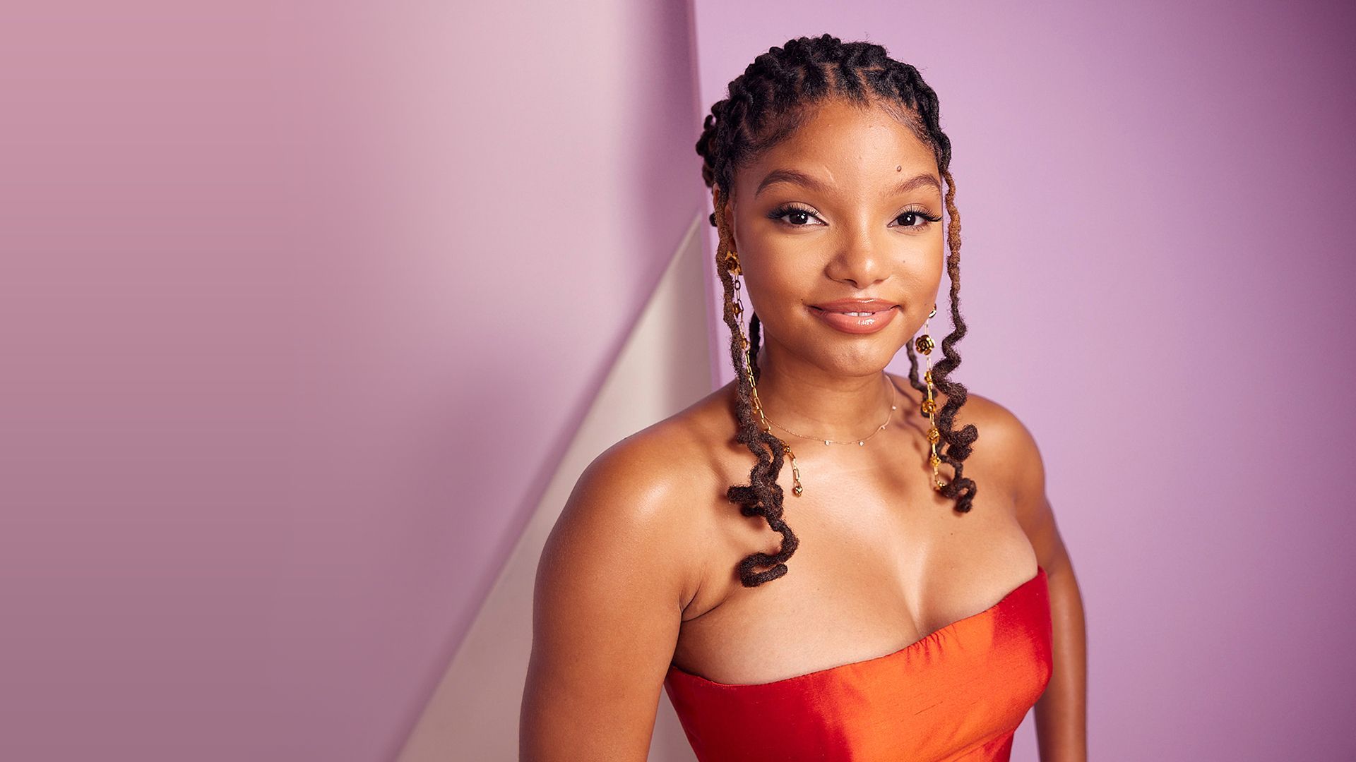 1920x1080 IMDb on the Scene 'The Little Mermaid' Star Halle Bailey at D23 Expo 2022 (TV Episode 2022)