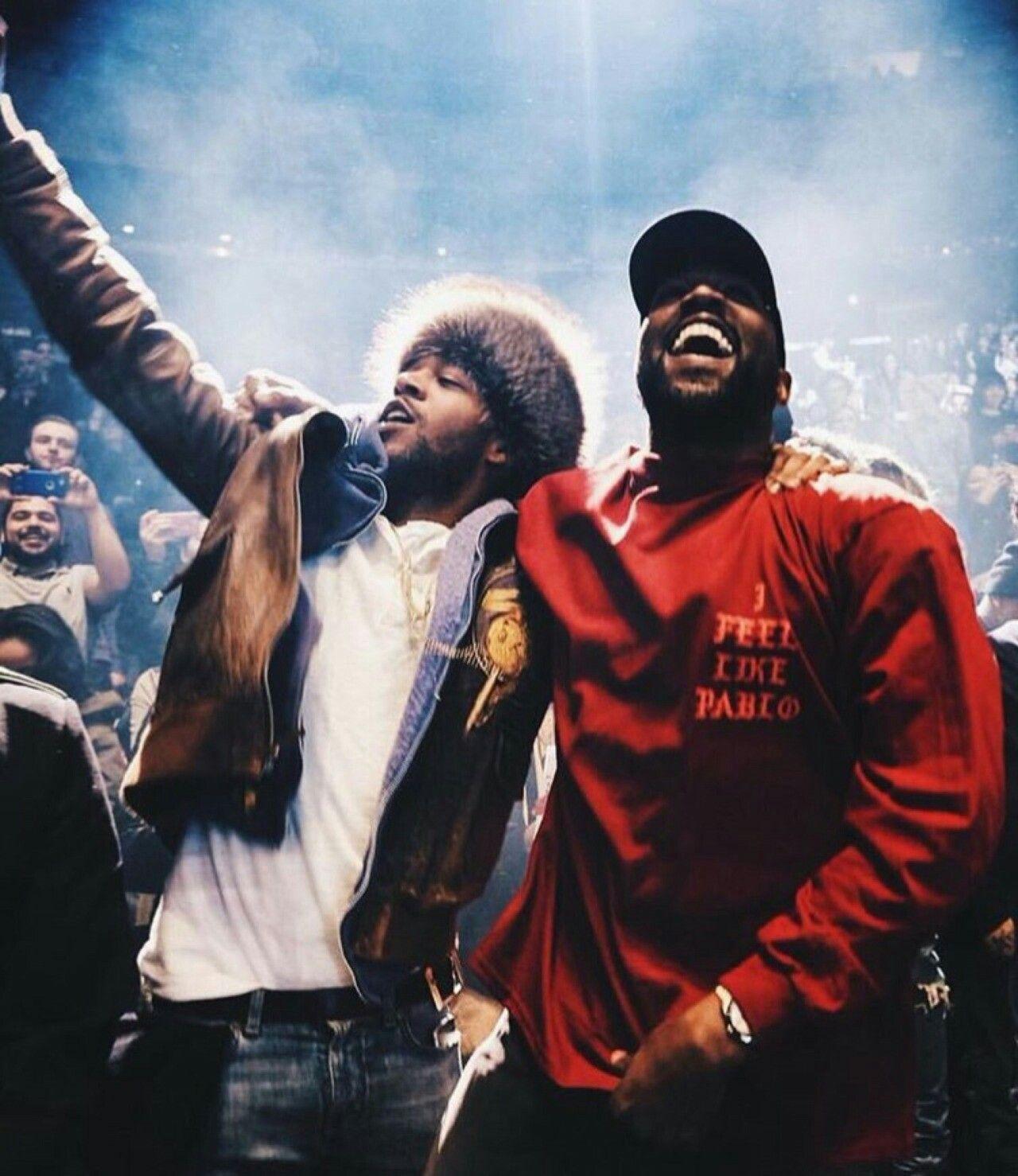 1280x1478 Kid Cudi & Kanye West. Gangsta/ Real Rap/ Hip Hop Love In 2019