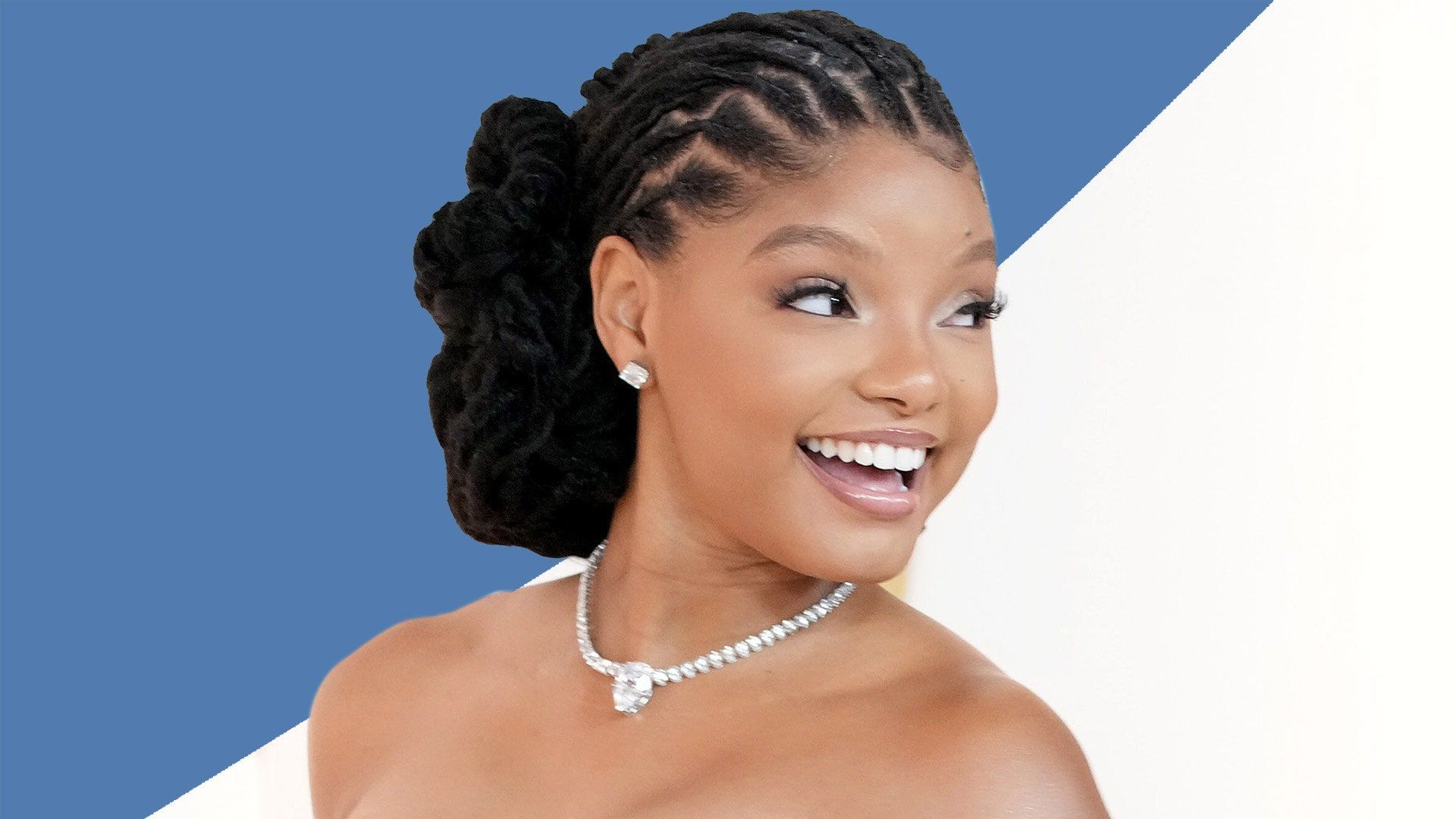 1920x1080 Halle Bailey's XXL Ponytail Makes Her Look Five Inches Taller Than She Actually Is