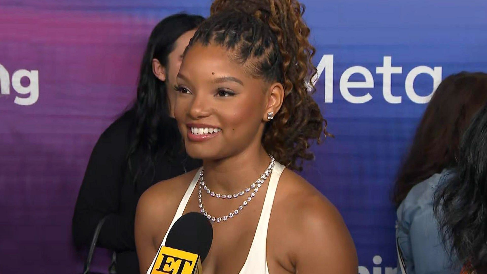 1920x1080 Halle Bailey Reveals 'The Little Mermaid' Moment That Made Her Cry (Exclusive)