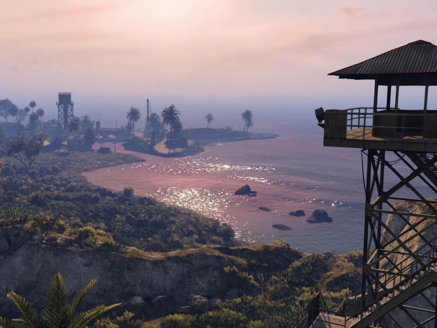 1400x1050 GTA Online player pulls off Nessie stunt in Cayo Perico Heist