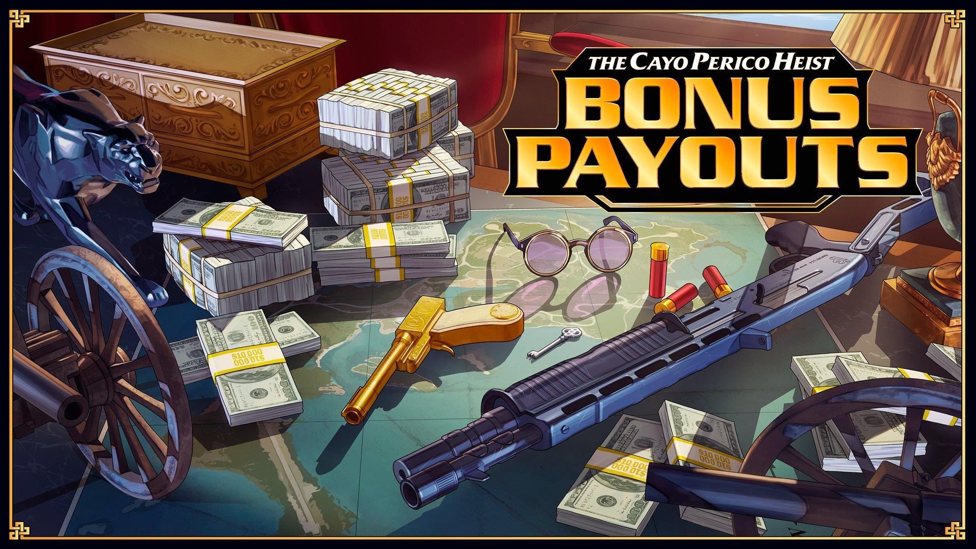1920x1080 GTA Online is offering 50% extra GTA$ & RP for the Cayo Perico Heist finale this week