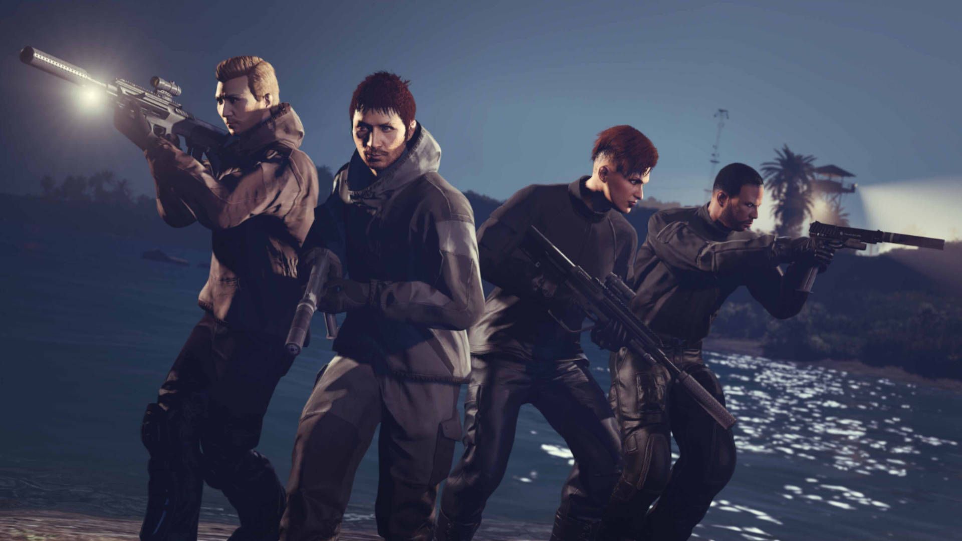 1920x1080 GTA Cayo Perico Heist weapons