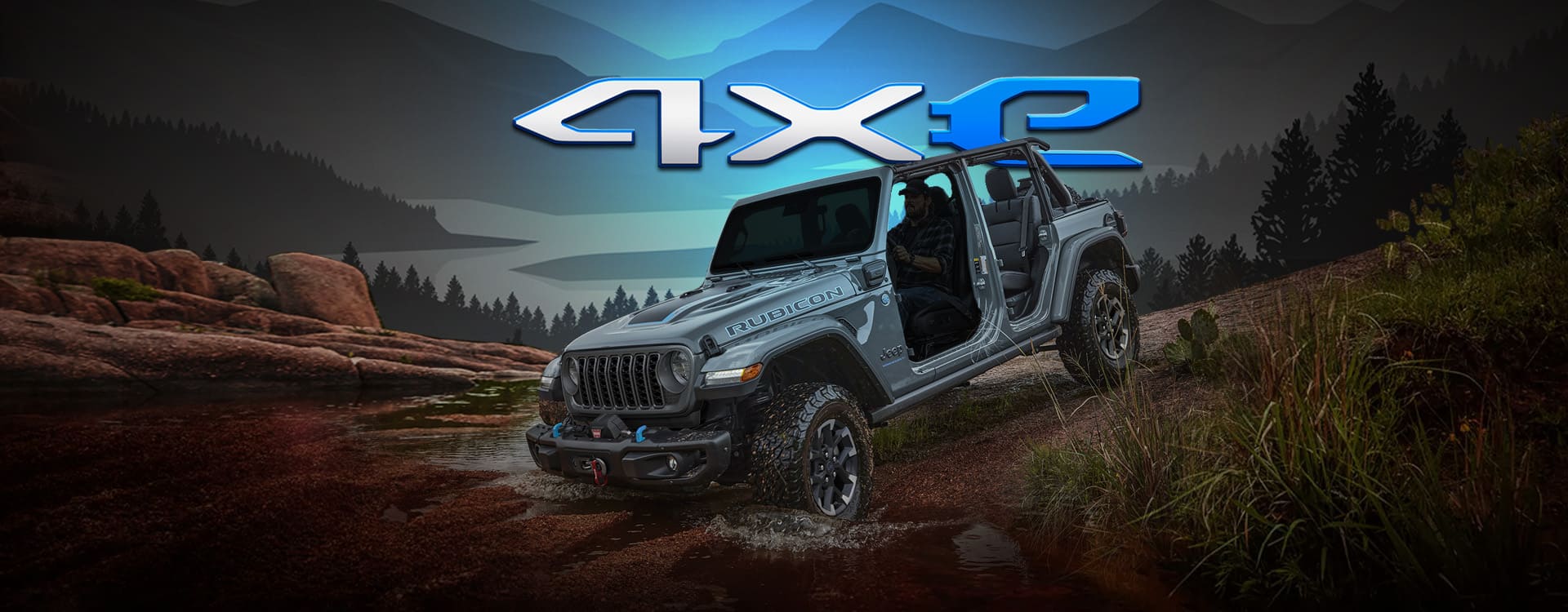1920x750 Jeep® Wrangler 4xe SUV Open Air Freedom