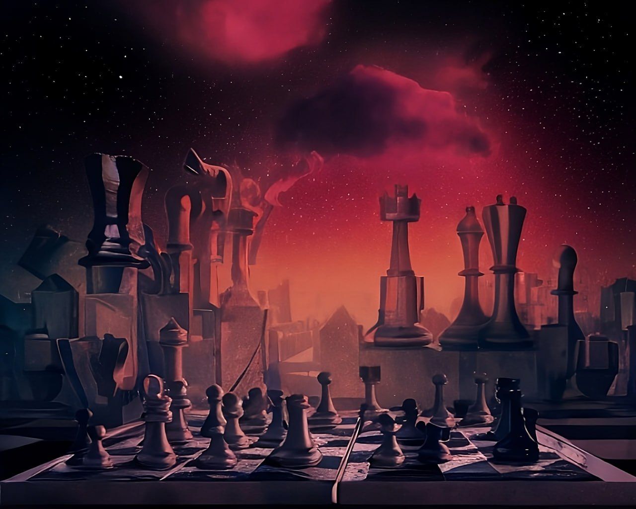 1280x1024 Download and watch unique author's Horizontal 1280x1024 Chess Knight Wallpaper in HD for Your Desktop ♟️ for free on