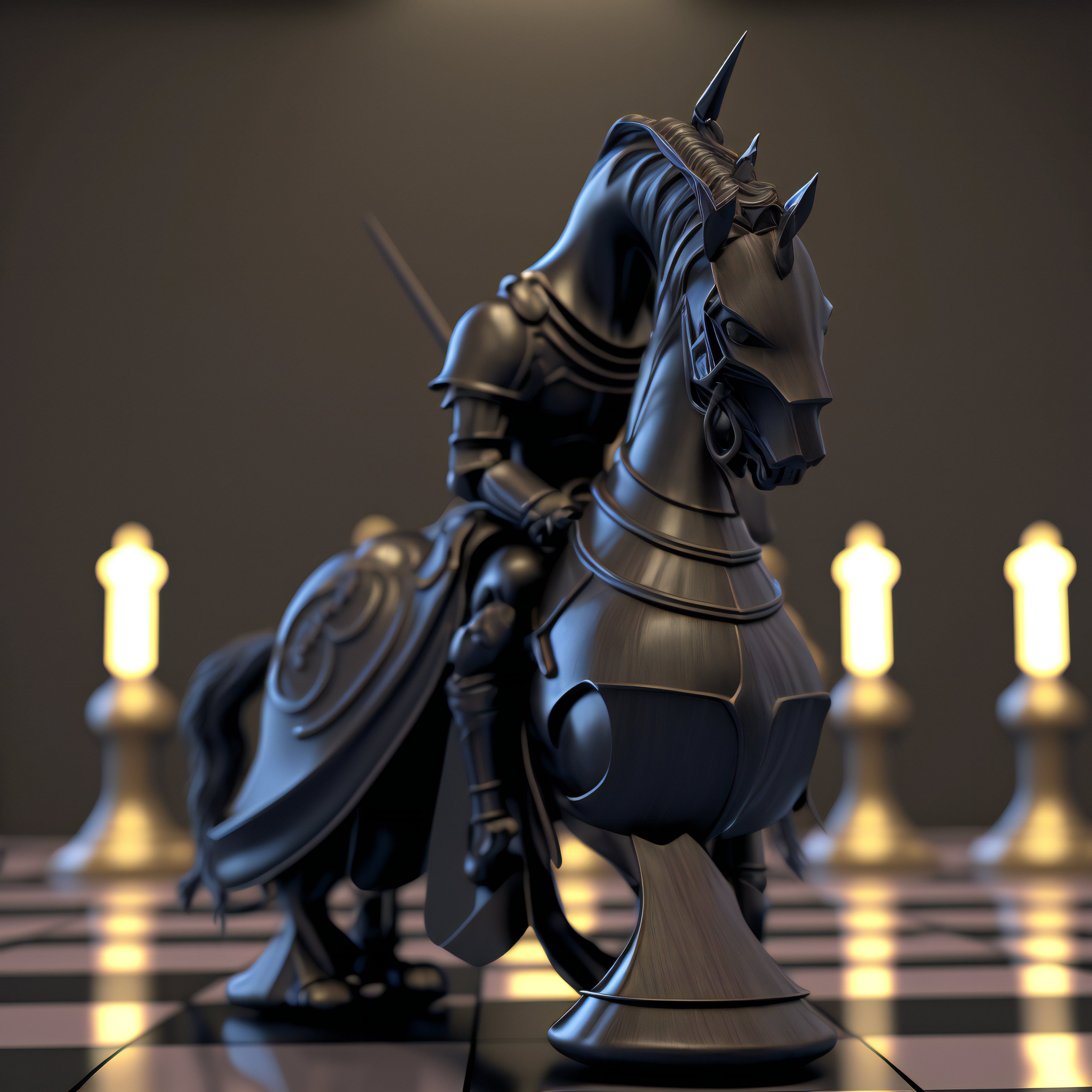 4096x4096 agadmator on X: Messing around with Midjourney and it just created the coolest knight. The knight and the knight on top of the knight share a head / X