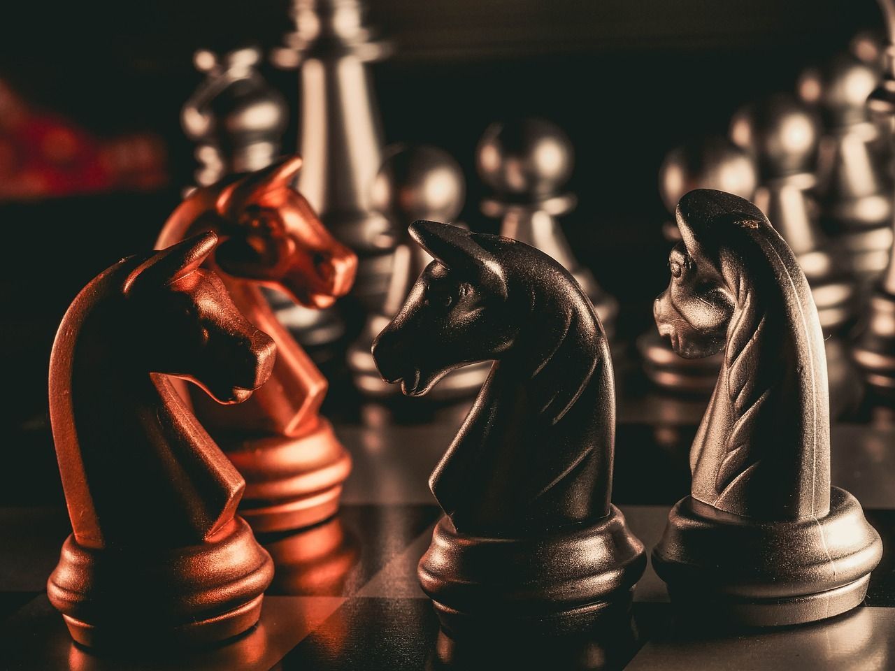 1280x960 Chess Game Pieces