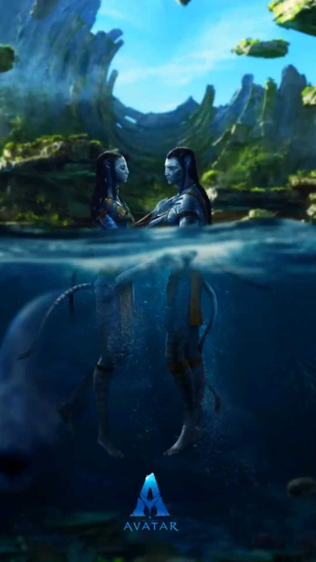 1080x1920 Avatar The Way of Water Wallpaper Discover more Avatar, Avatar Avatar Movie, The Way of Water wallpaper.. Landscape poster, Avatar poster, Avatar