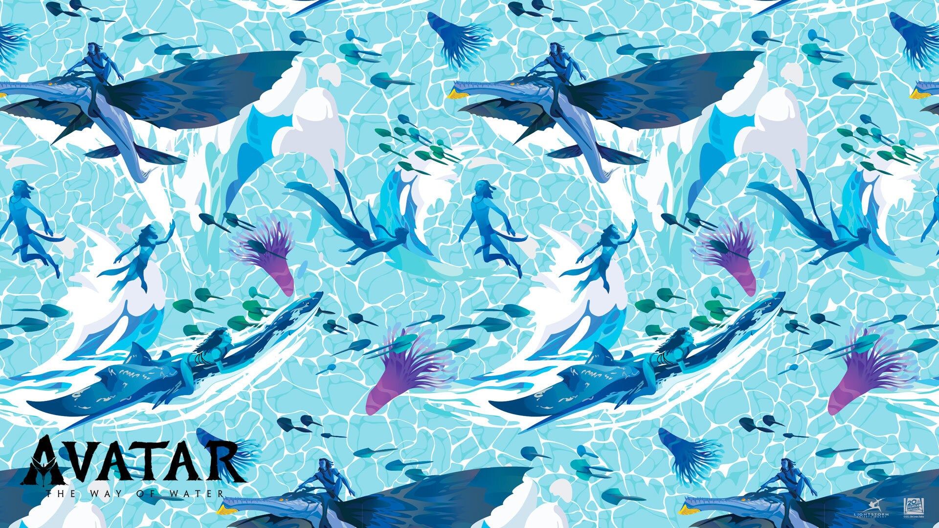 1920x1080 Represent The World Of Avatar: The Way Of Water With These Mobile And Video Call Wallpaper