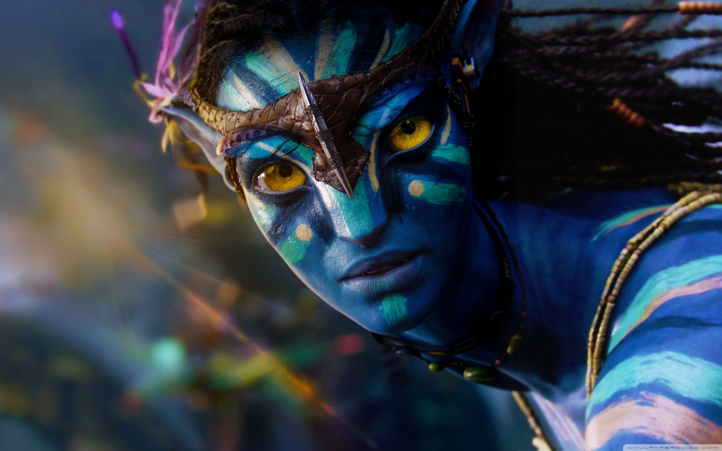 2880x1800 Avatar The Way of Water Neytiri 2023 Ultra HD Desktop Background Wallpaper for 4K UHD TV : Widescreen & UltraWide Desktop & Laptop : Tablet