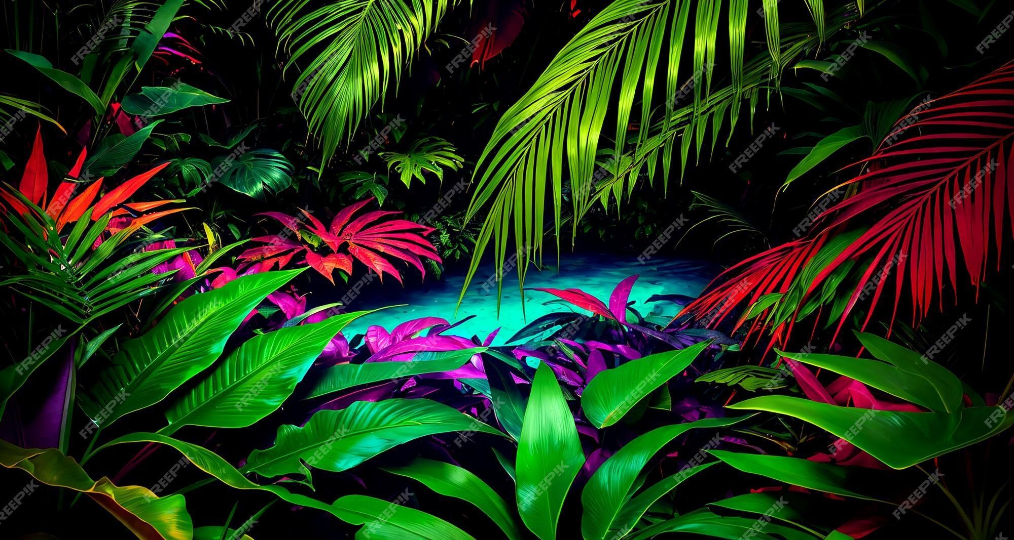 2000x1067 Neon Jungle Image