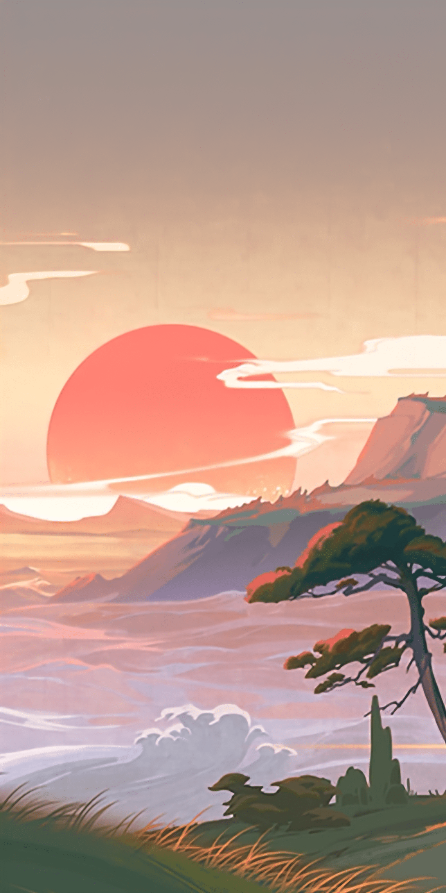 1536x3072 Inazuma Realm Layout Wallpaper Without Watermarks. BLANK : R Genshin_Impact_Leaks