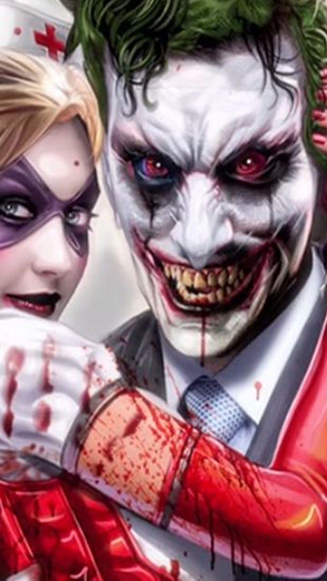 1080x1920 Wallpaper Joker And Harley Android Android Wallpaper
