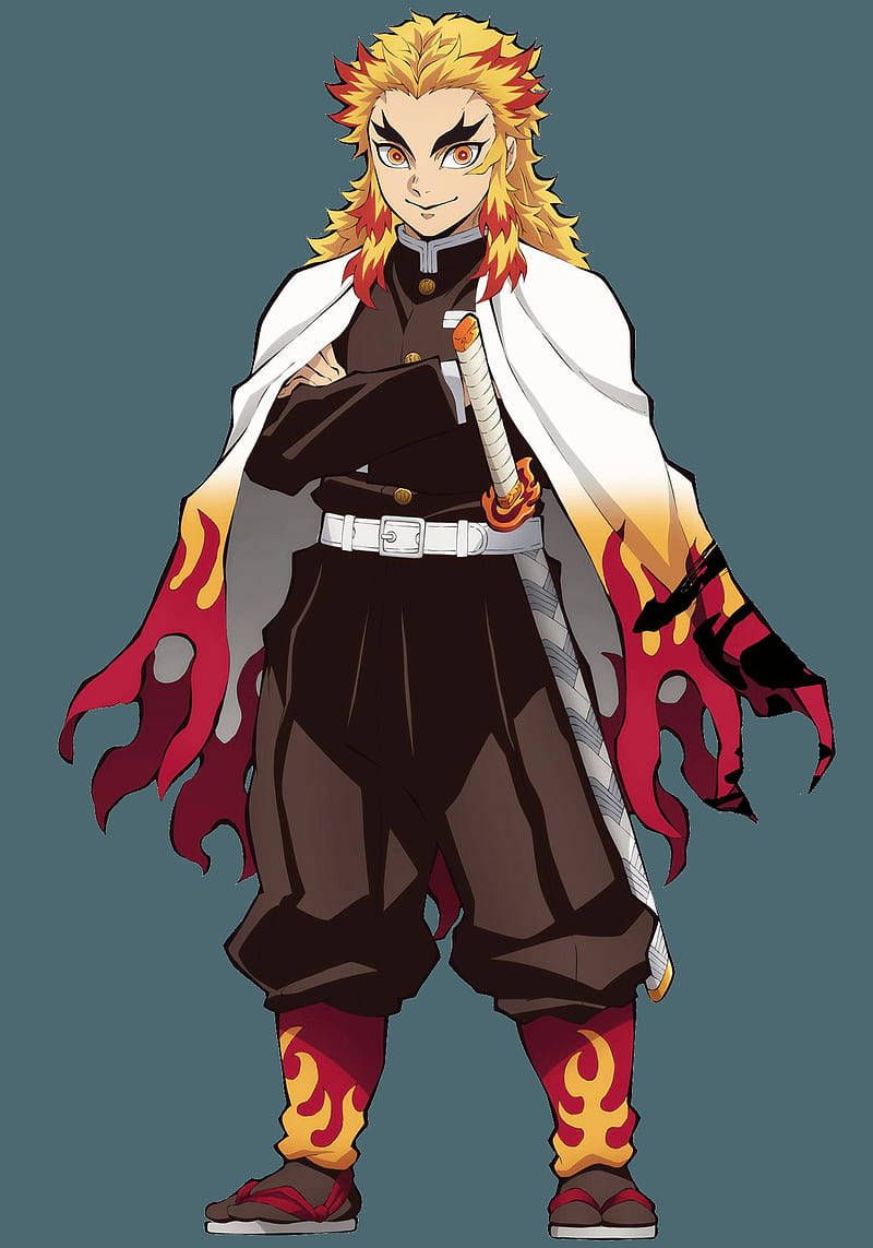 800x1143 Download Kimetsu No Yaiba Hashira Kyojuro Rengoku Wallpaper