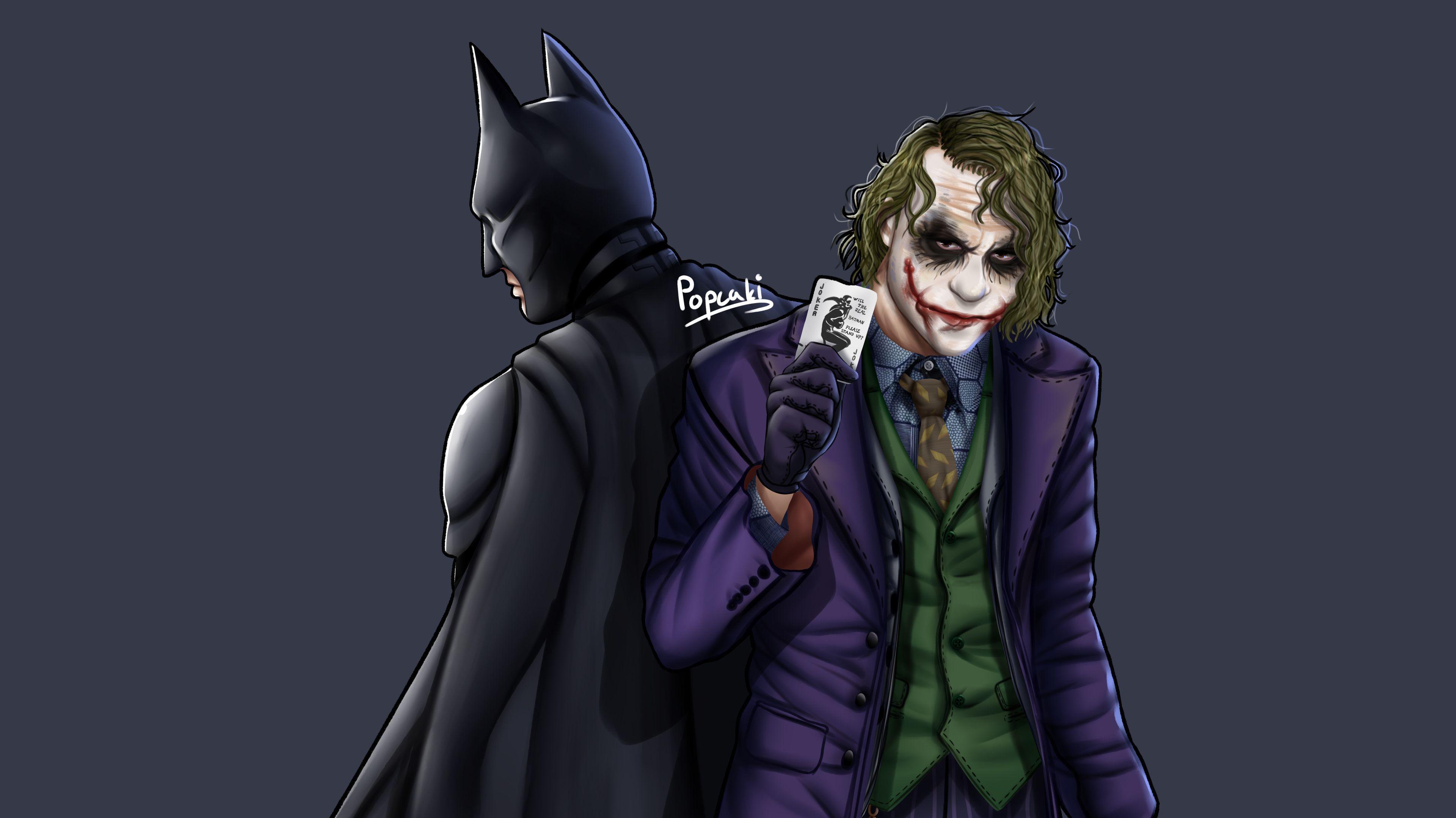 3840x2160 Wallpaper 4k Joker Batman Art 4k 4k Wallpaper, 5k Wallpaper