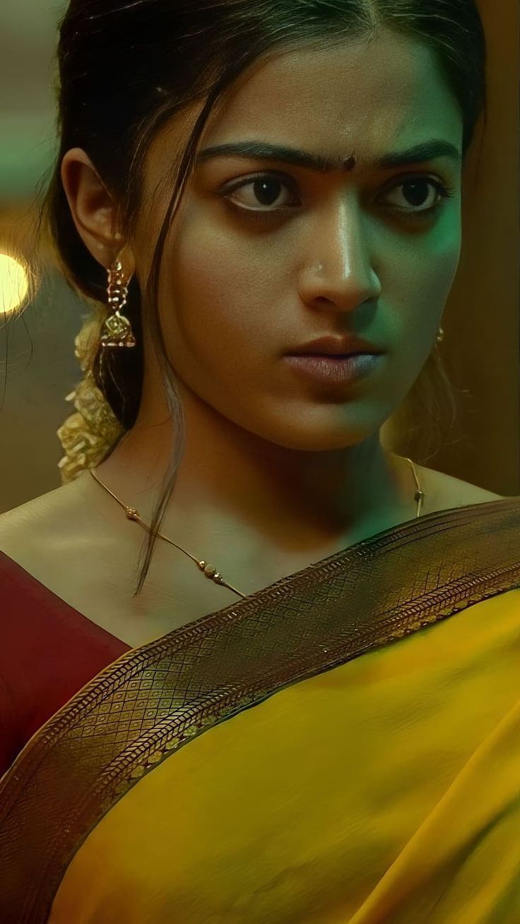 736x1307 Rashmika mandanna, telugu actress, saree beauty, HD phone wallpaper. HD phone wallpaper, Phone wallpaper, Mobile wallpaper android