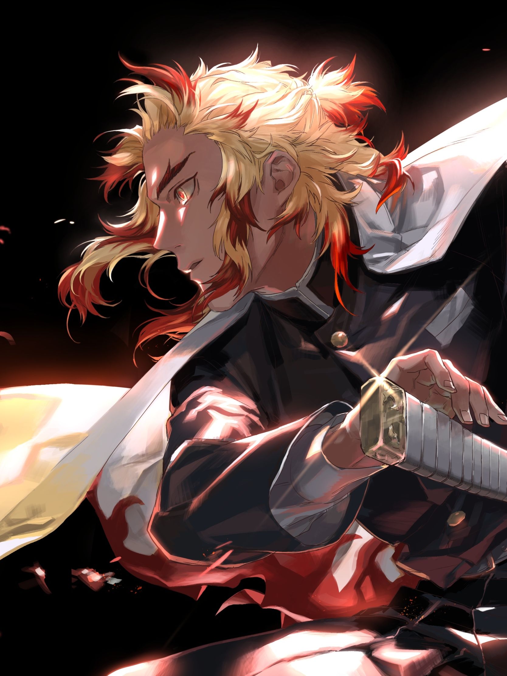 1668x2224 Mobile wallpaper: Anime, Demon Slayer: Kimetsu No Yaiba, Kyojuro Rengoku, 1347274 download the picture for free