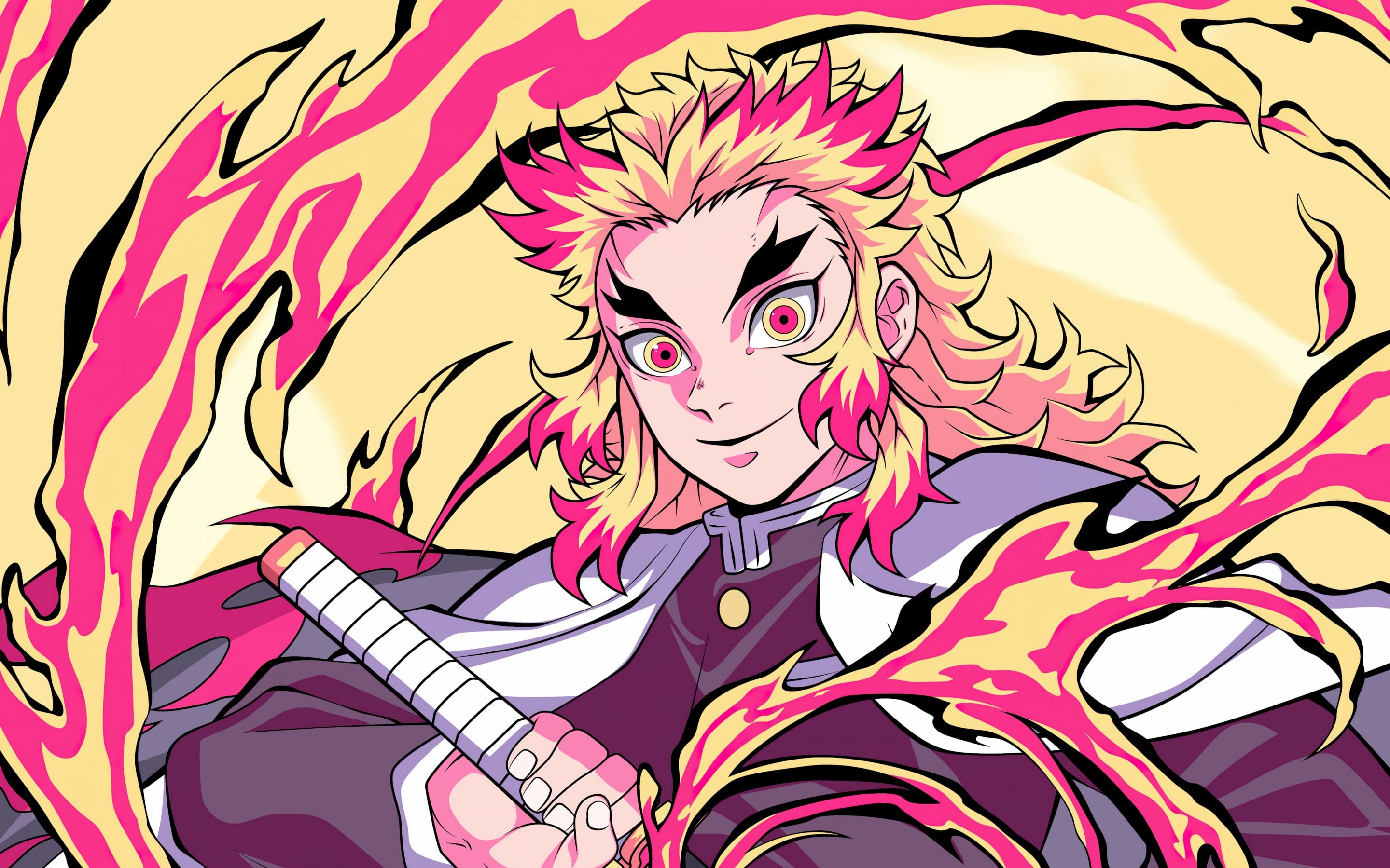 Kyojuro Rengoku Kimetsu No Yaiba Wallpapers