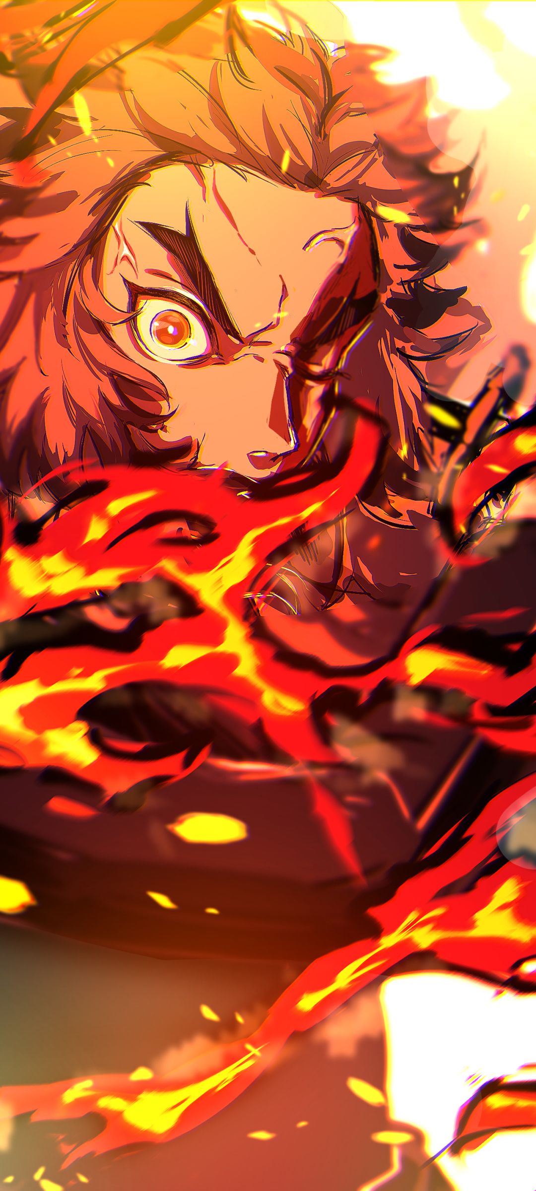 1080x2400 Kyojuro Rengoku