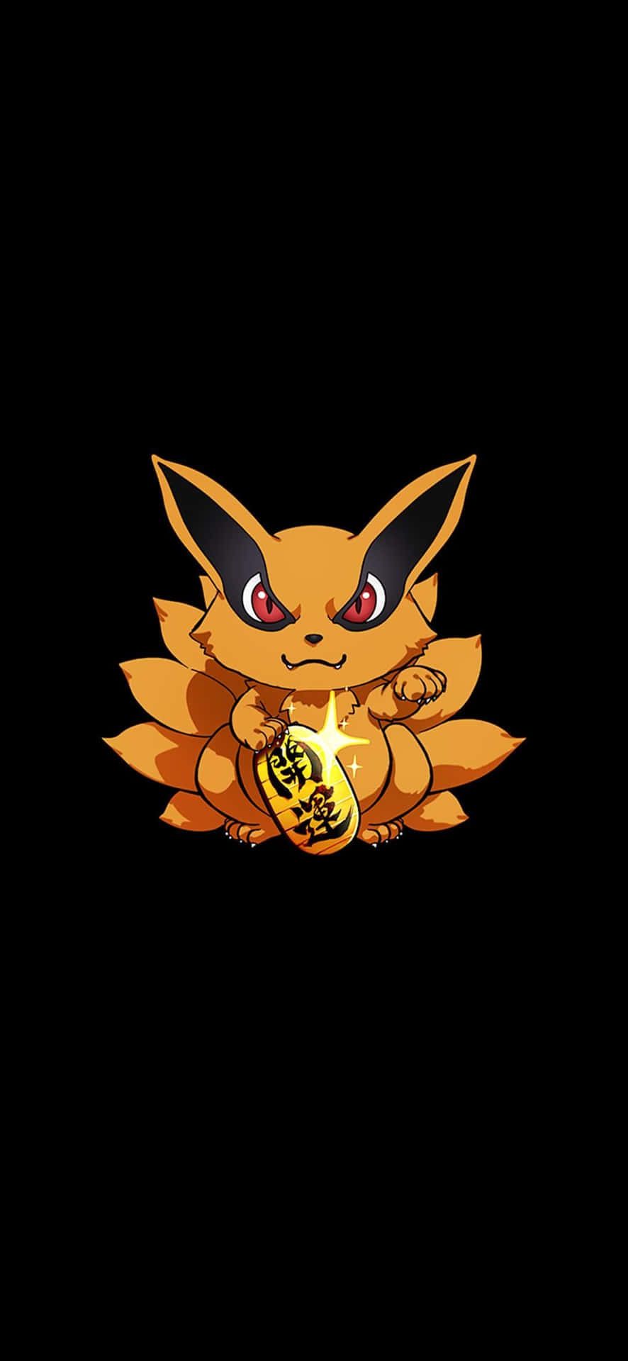 886x1920 Baby Kurama Wallpaper