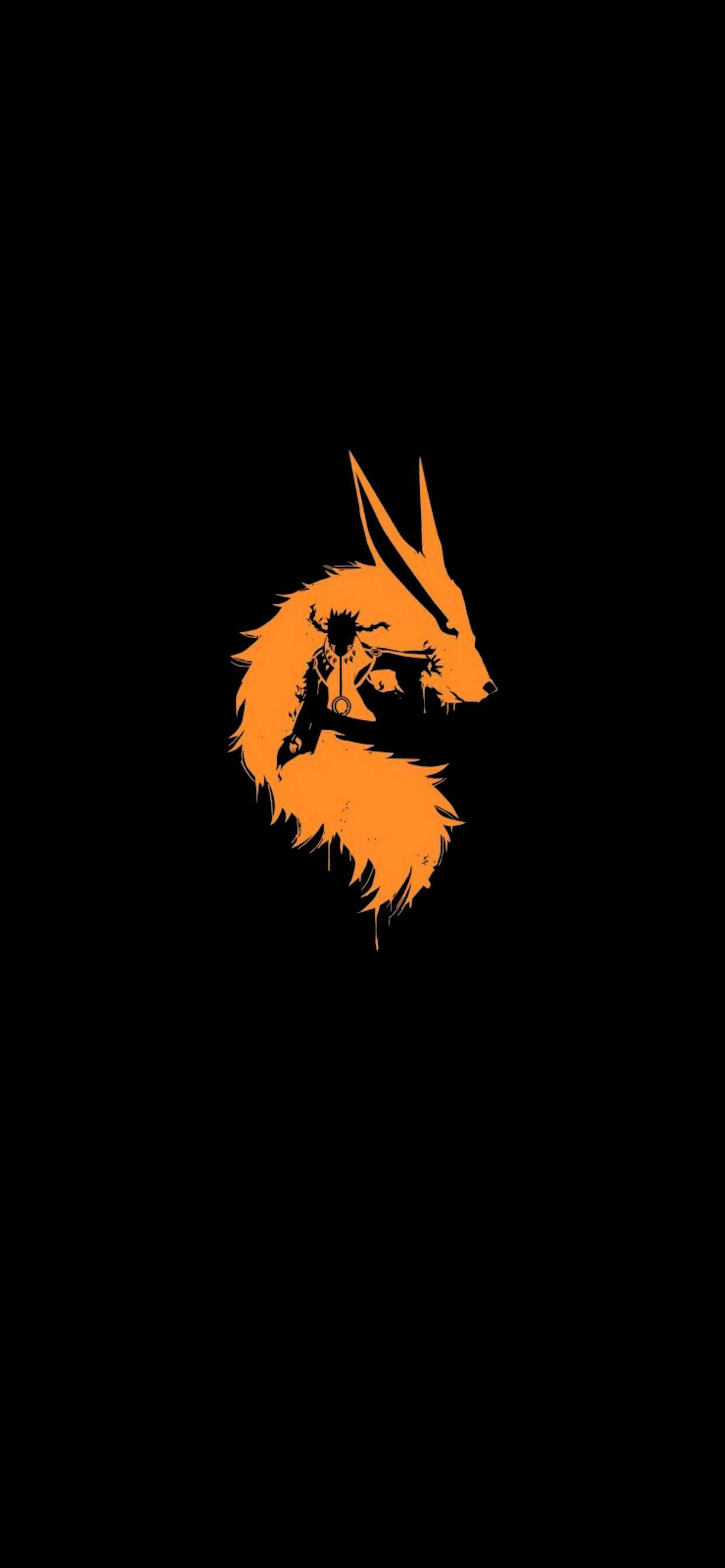 1242x2688 Kurama Wallpaper