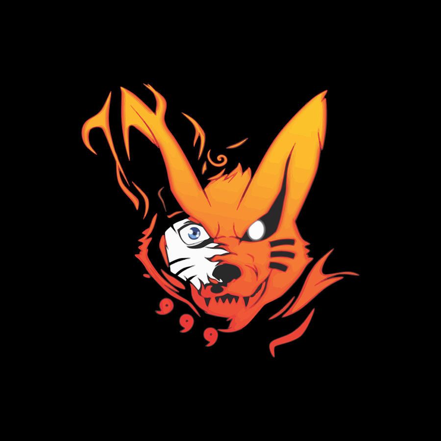 900x900 Kyubi, Rasengan, Anime, Kurama, Sasuke, Ninja Sculpture