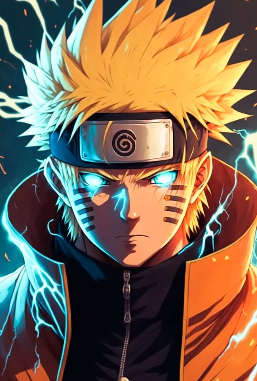 866x1280 Naruto and Kurama wallpaper 4K HD & Image
