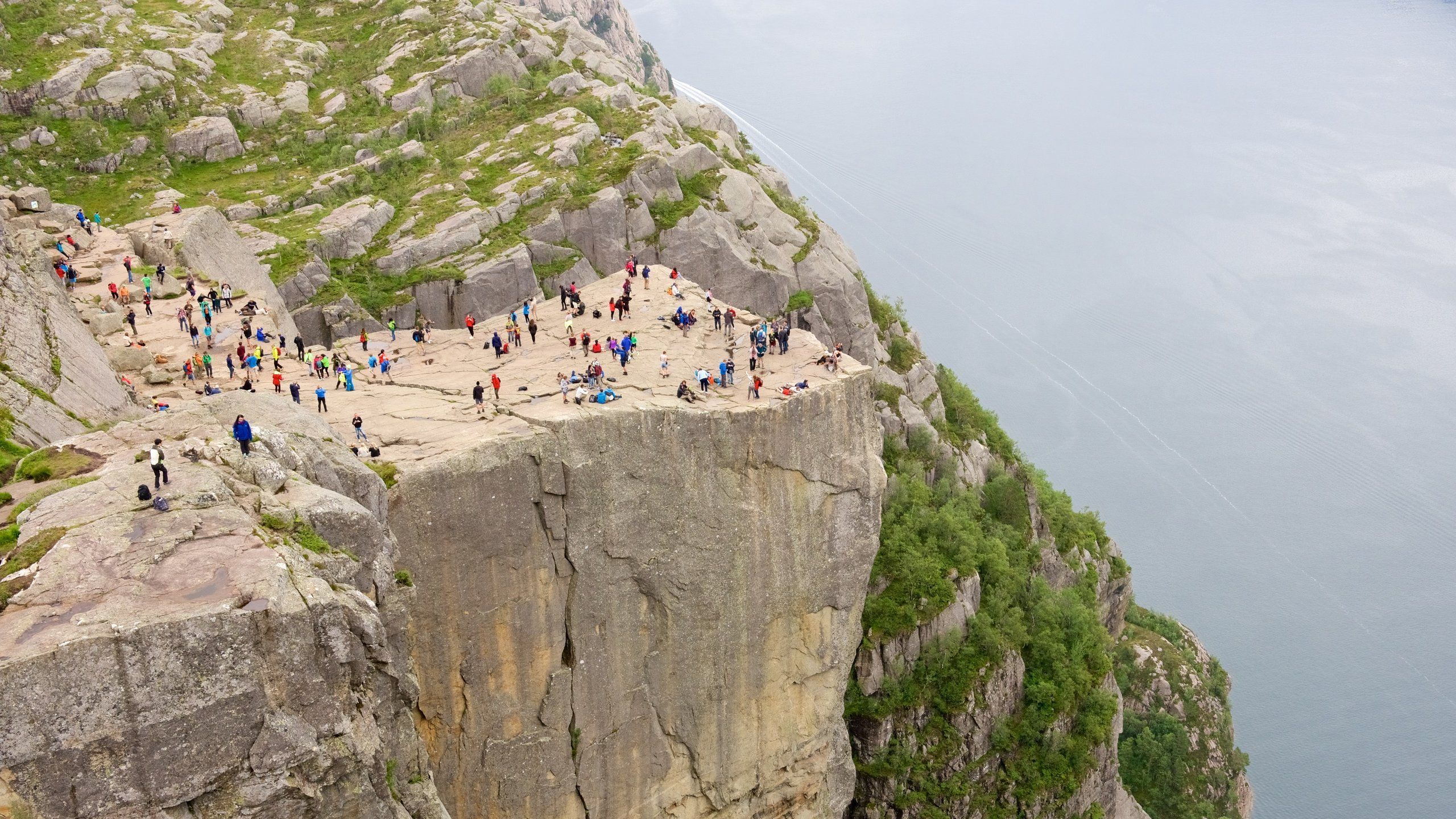 2560x1440 Preikestolen in Strand and Activities