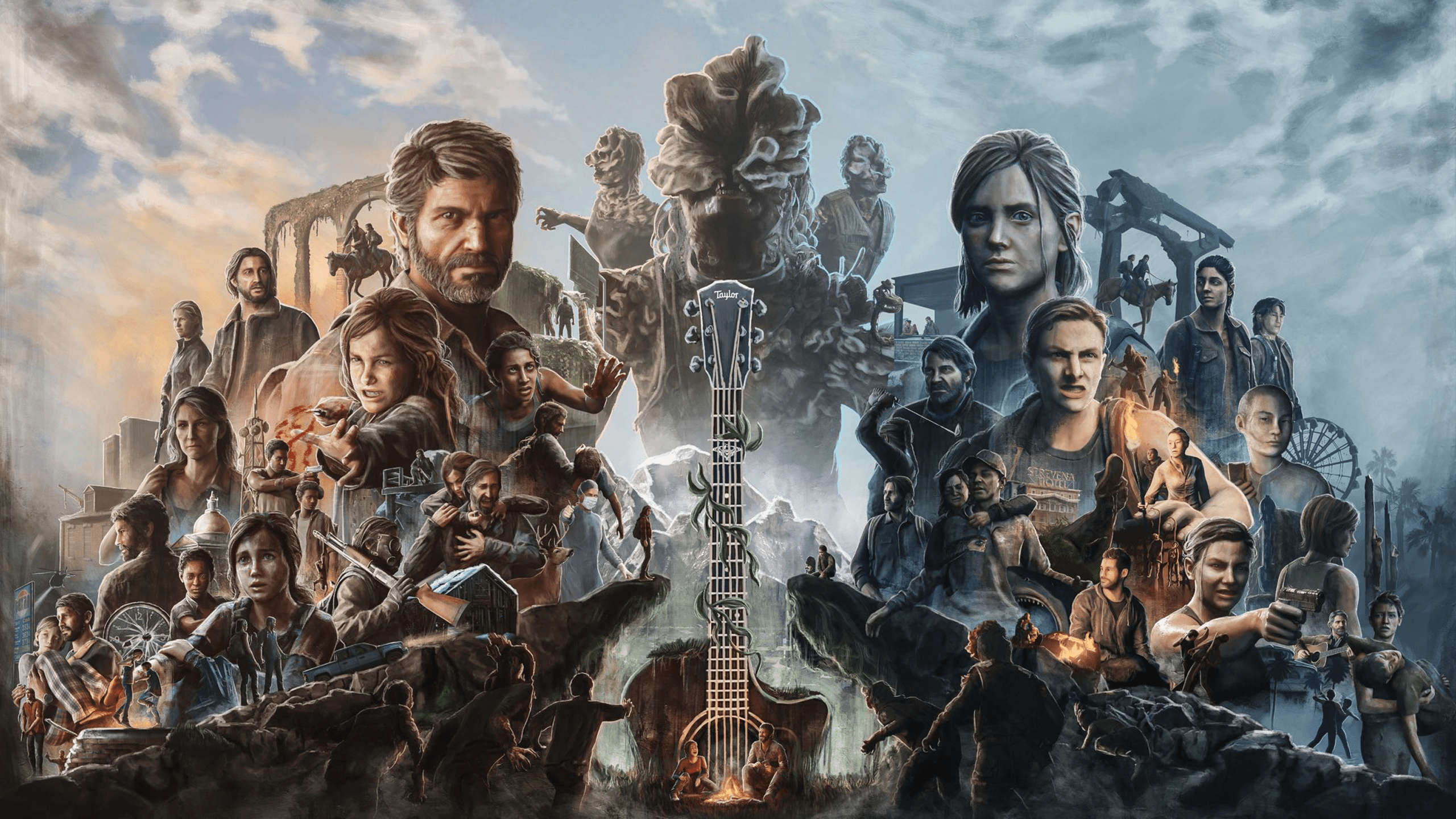 2560x1440 In honour of Last of Us day here is a Desktop Wallpaper. Original Poster