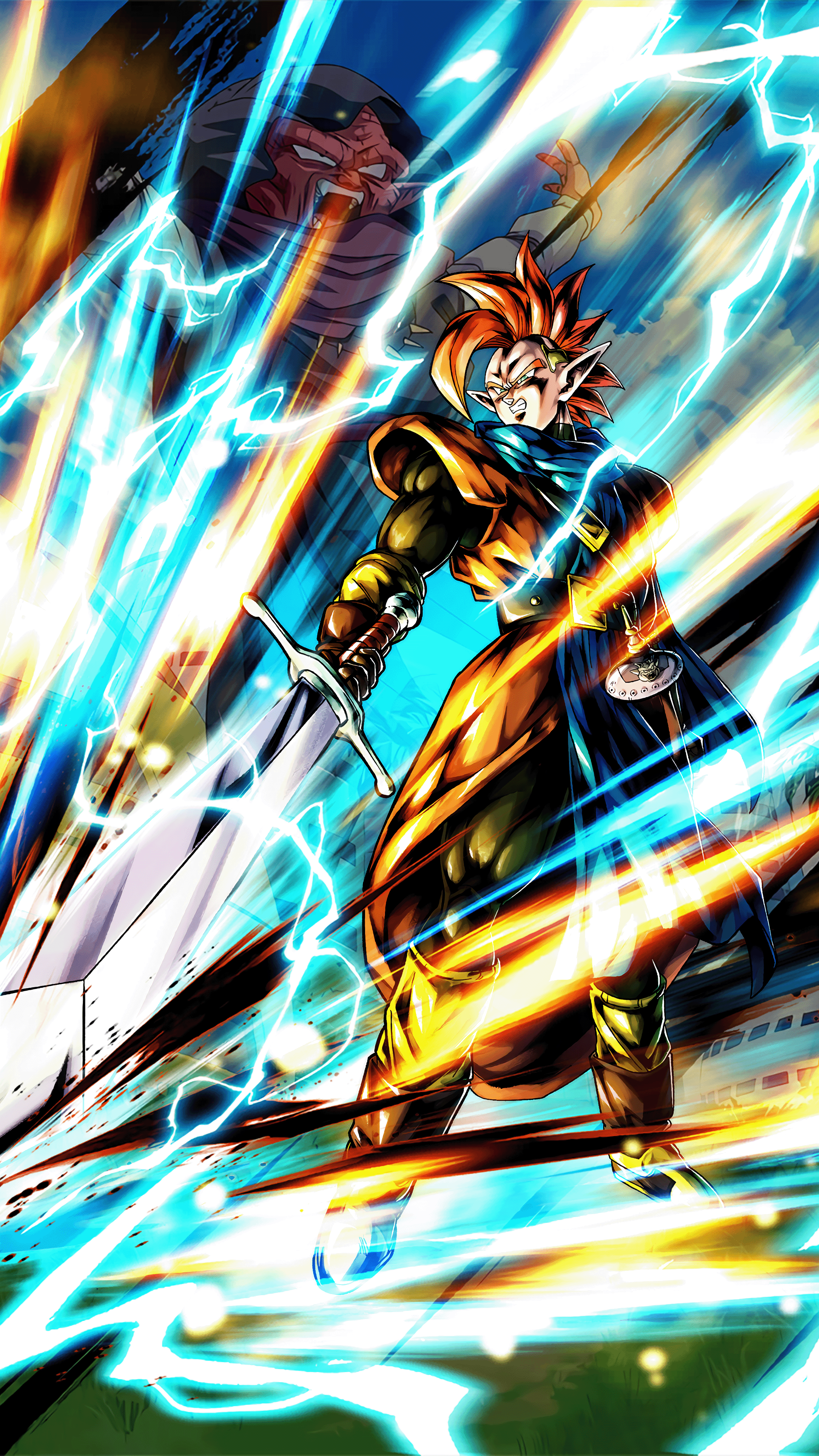 2160x3840 Hydros on X: YEL Sparking Super Tapion Ver.1 HD + 4K PC Wallpaper + 4K Phone Wallpaper Version! #DBLegends #DragonBallLegends / X