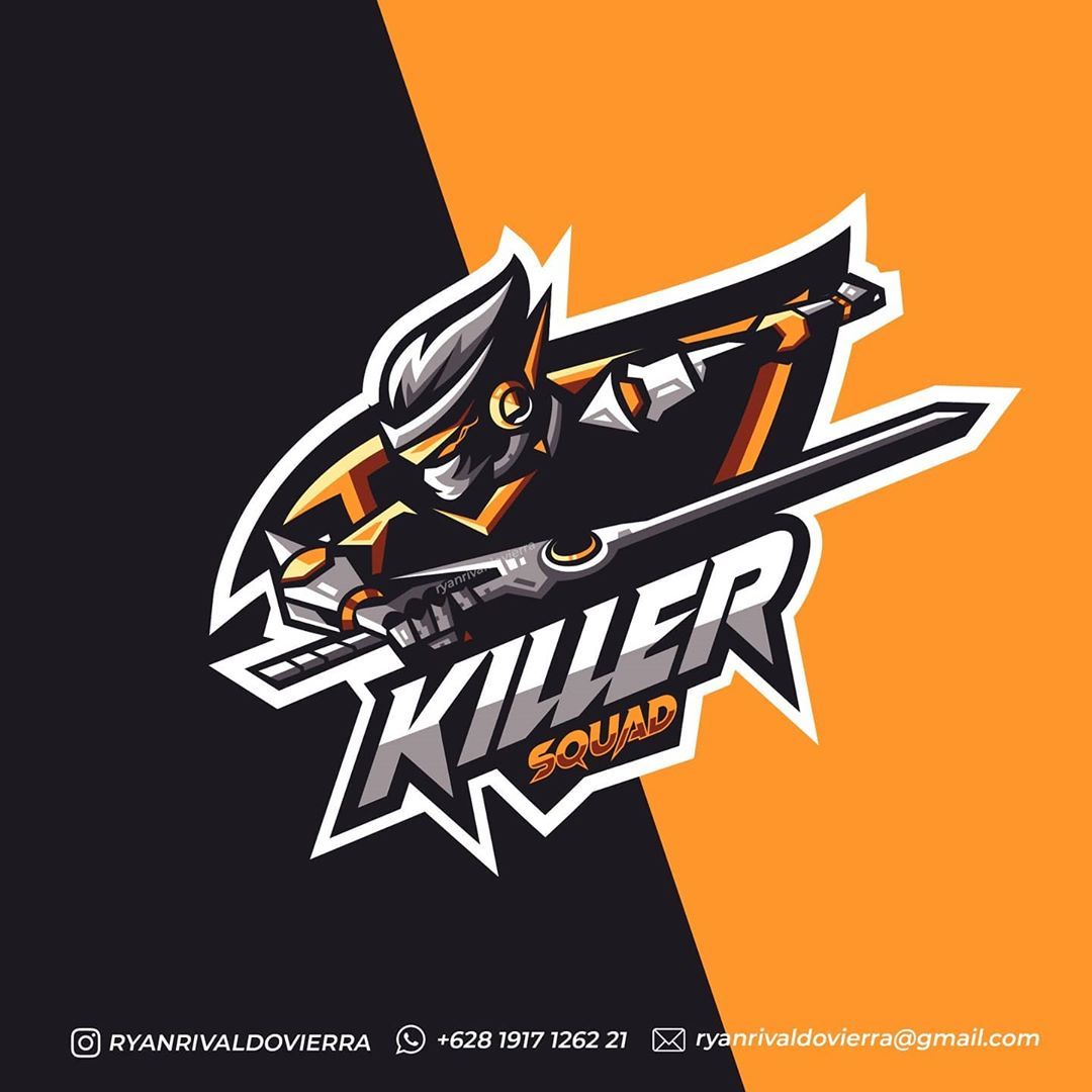 1080x1080 Available For the time being contact me via email #vector #esports #logoesport #orange #logo #branding #des. Photo logo design, Game logo design, Team logo design