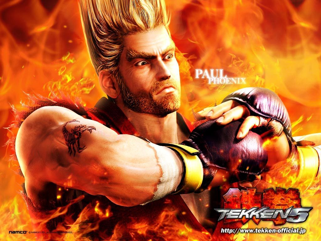 1024x768 Tekken Characters