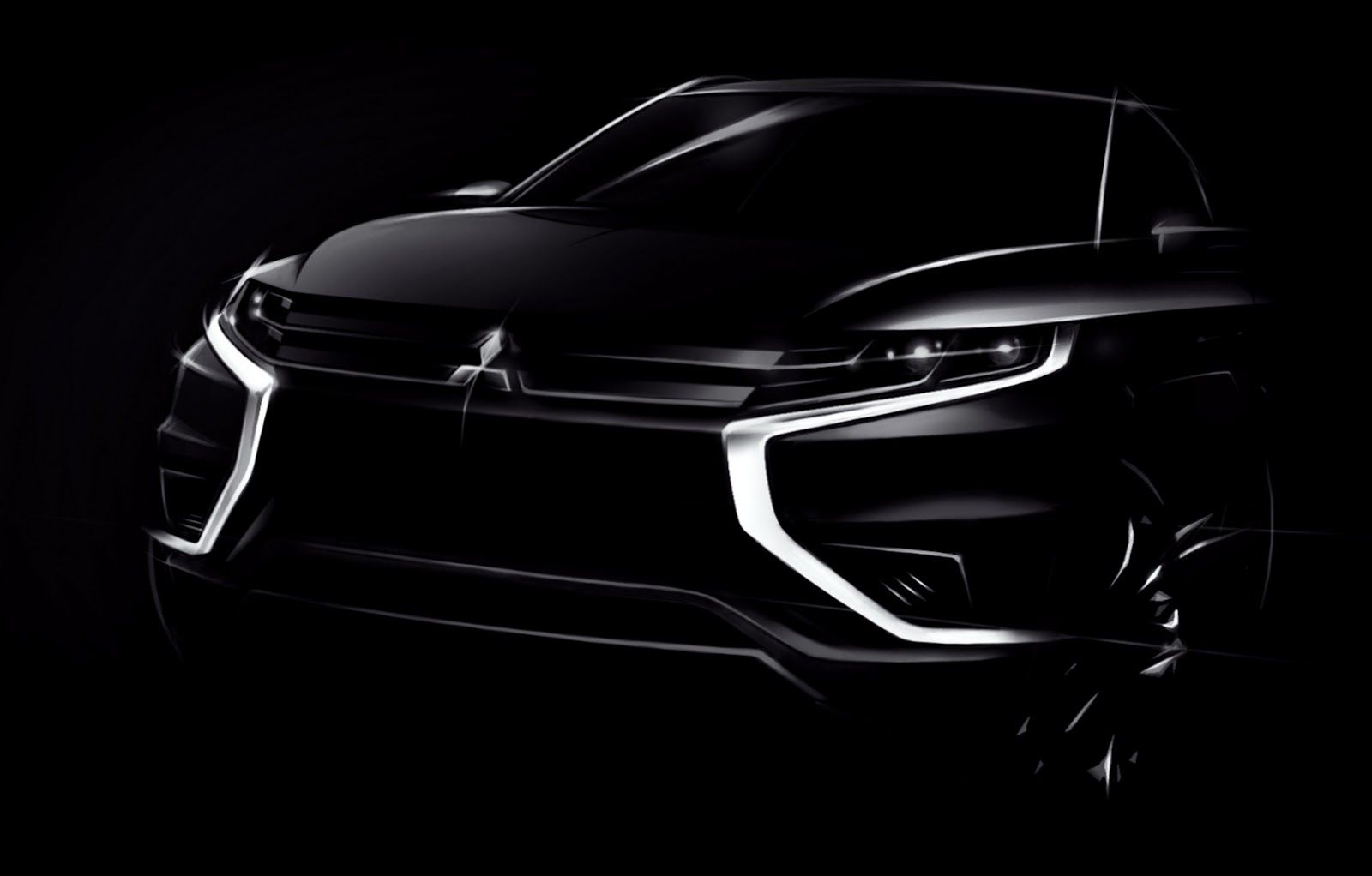 1600x1022 Mitsubishi Teases Sporty Outlander PHEV Concept S Ahead Of Paris Debut