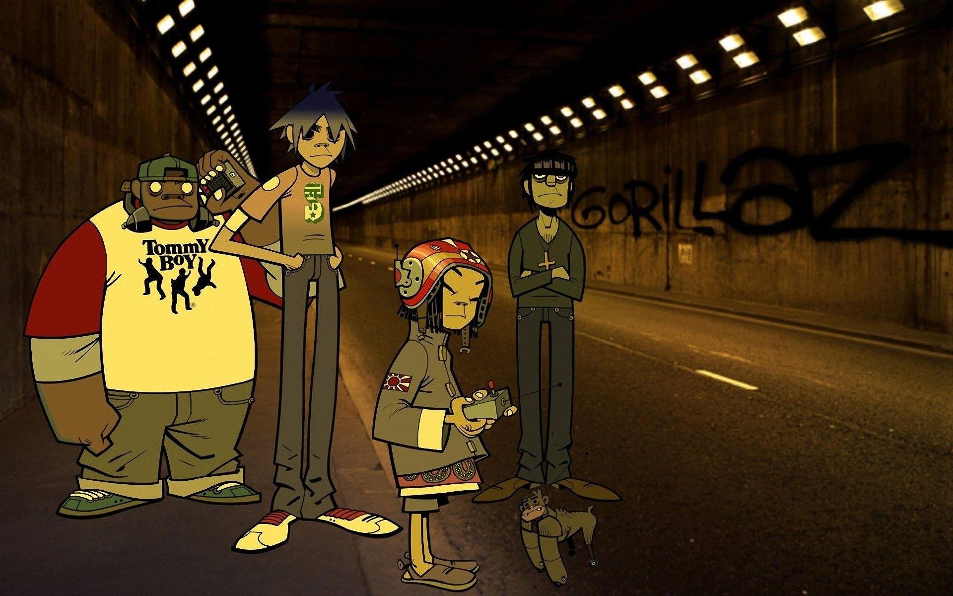 1920x1200 The Gorillaz Wallpaper background picture