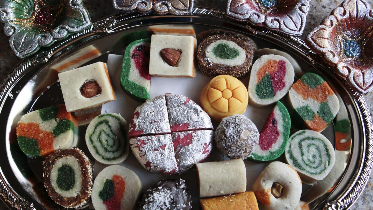 1200x675 Diwali, when L.A. lights up with Indian sweets and snacks Angeles Times