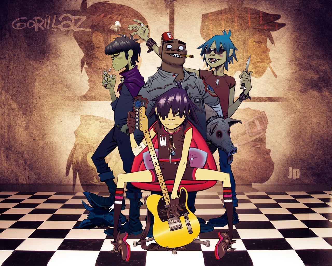 1280x1024 Gorillaz Wallpaper HD Free Wallpaper & Background