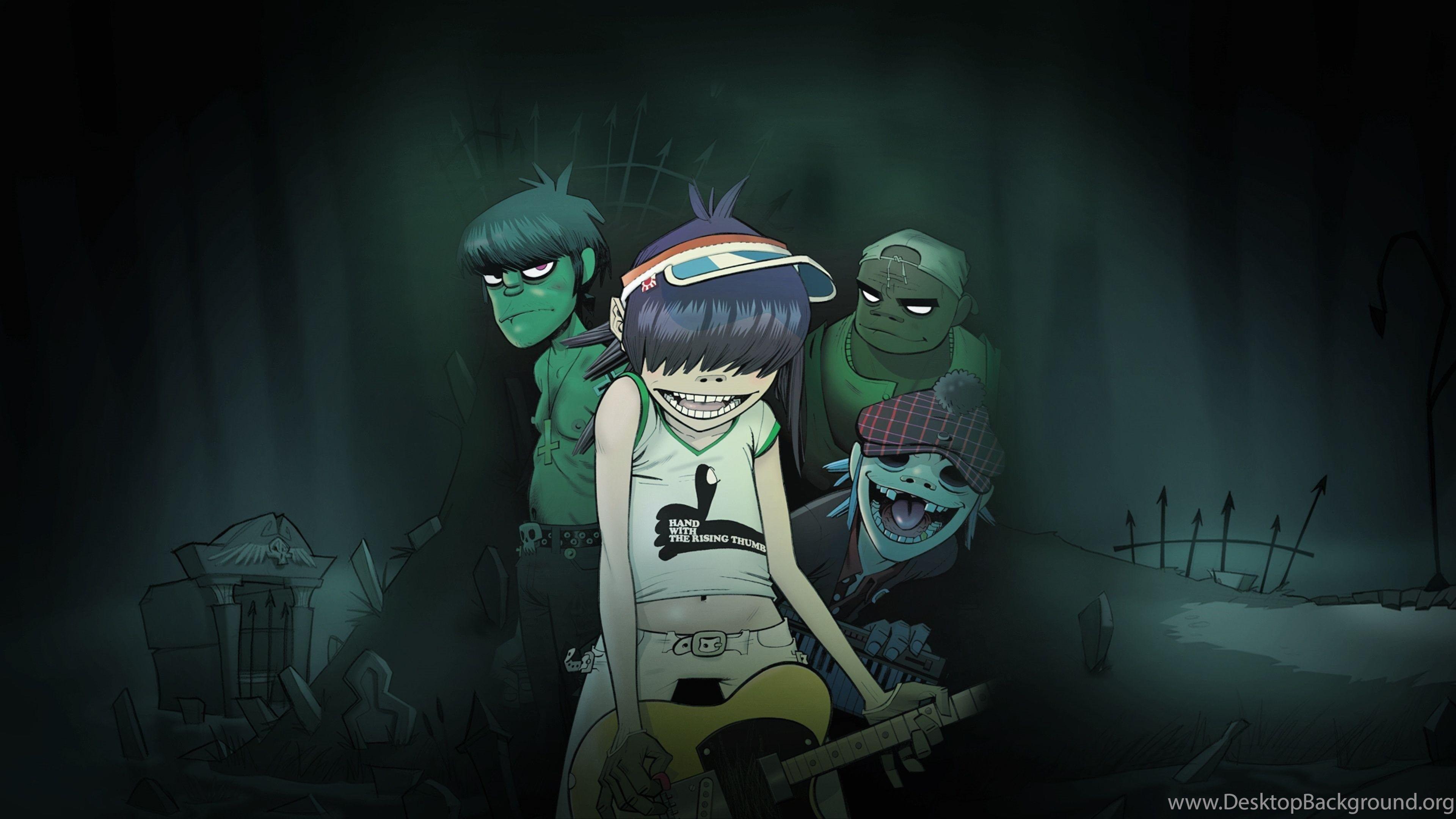 Gorillaz K Wallpapers Top Free Gorillaz K Backgrounds WallpaperAccess