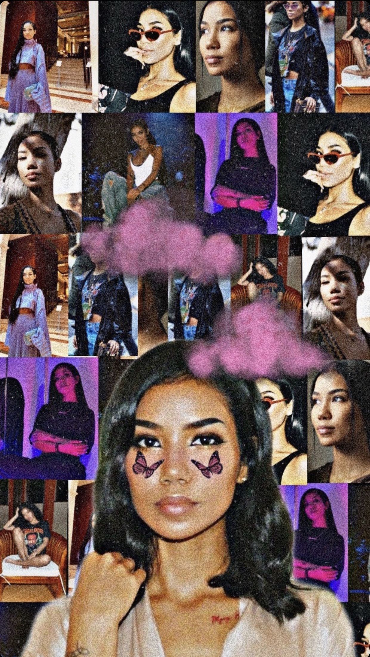 1241x2205 Girl Rapper Wallpaper