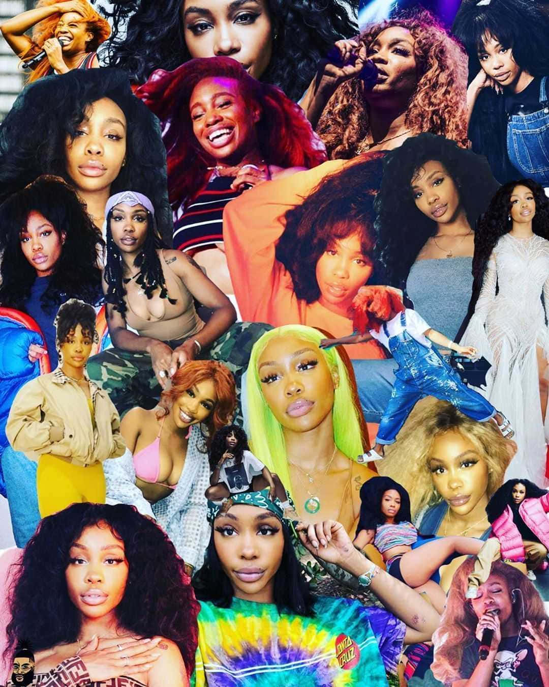 SZA Collage Wallpapers - Top Free SZA Collage Backgrounds - WallpaperAccess