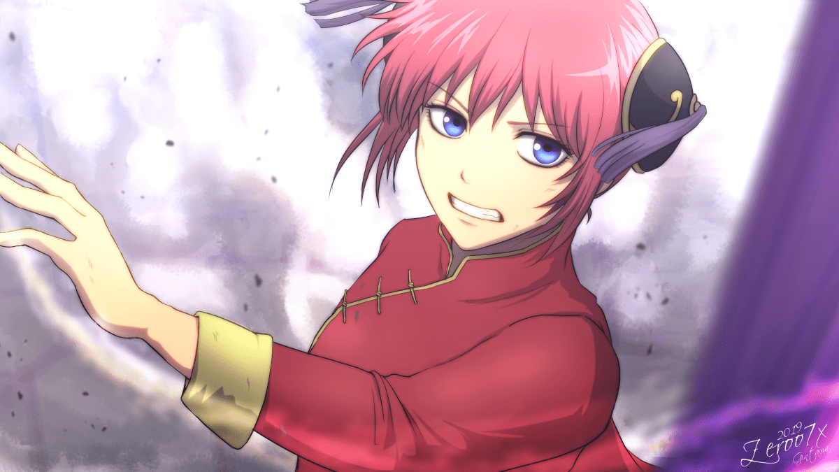 1200x675 Kagura (Gin Tama) by Zeroo7x Anime Image Board