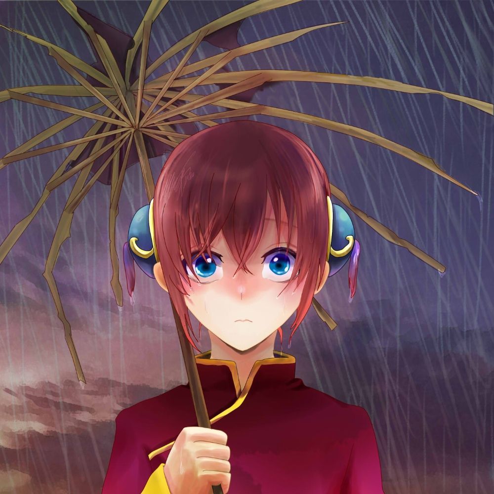 1000x1000 Kagura Gintama Pfp Gintama Pfp, Avatar, Dp, icon [ HQ ]