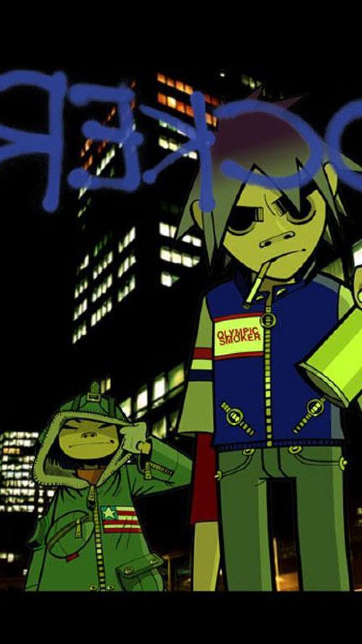 1242x2208 Gorillaz Wallpaper iPhone 5 Labzada Wallpaper The Apex