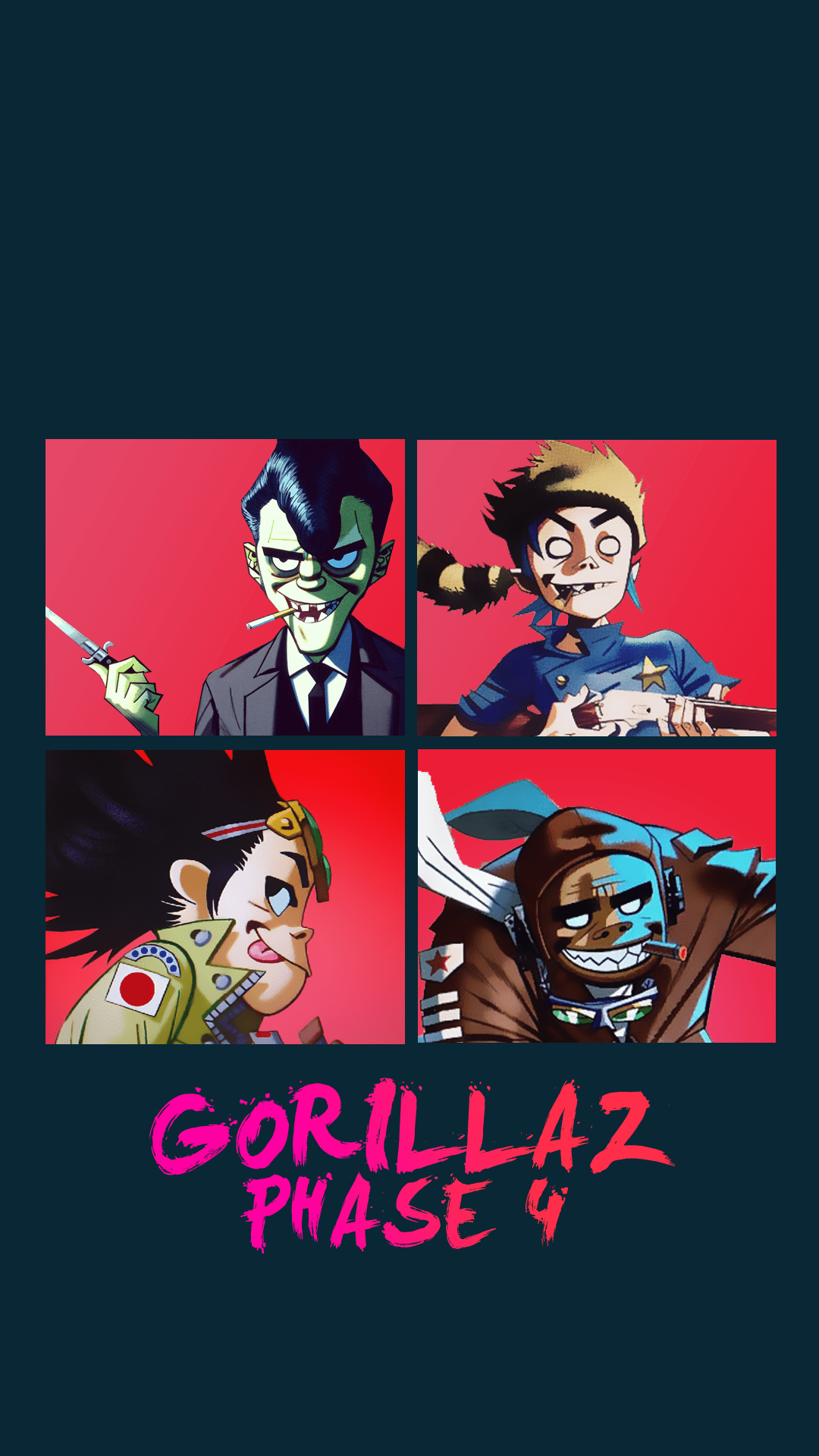 1080x1920 Made a Phase 4 iPhone wallpaper with the new Murdoc creds to /u