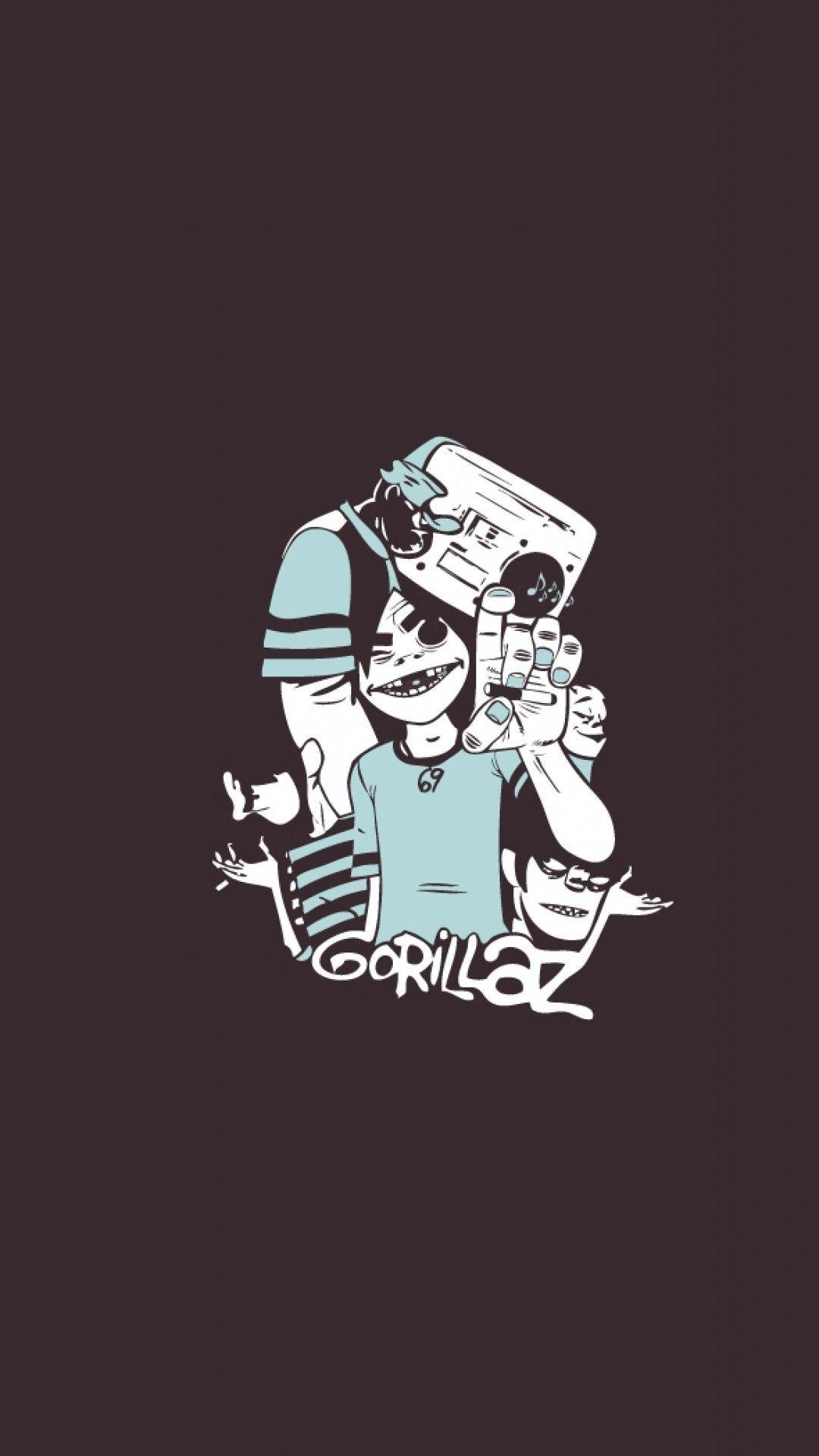 1080x1920 Gorillaz Wallpaper background picture